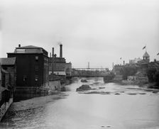Scene on the Chicago & North Western Ry., between 1880 and 1899. Creator: Unknown