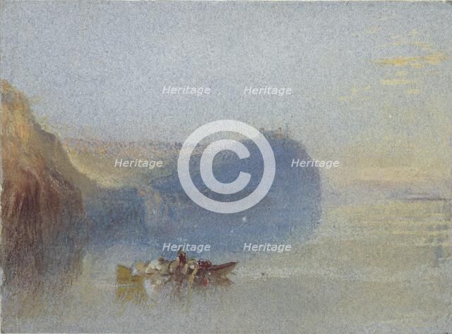 Scene on the Loire, c1826-1830. Artist: JMW Turner.