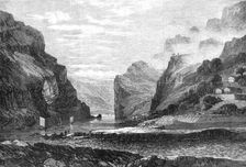 Scene on the Upper Yang-Tze-Kiang, China, 1870. Creator: RCH