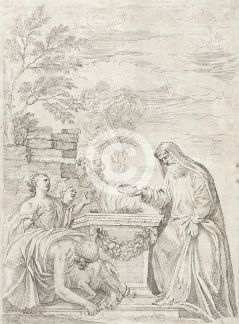 Scene of Classical Sacrifice, 16th century. Creator: Giovanni Battista Zelotti.