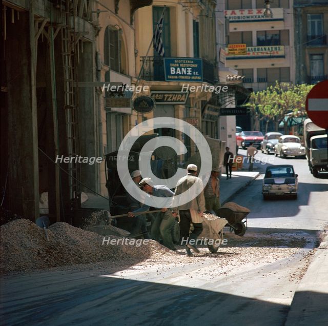 Scene of an Athenian street. Artist: Unknown