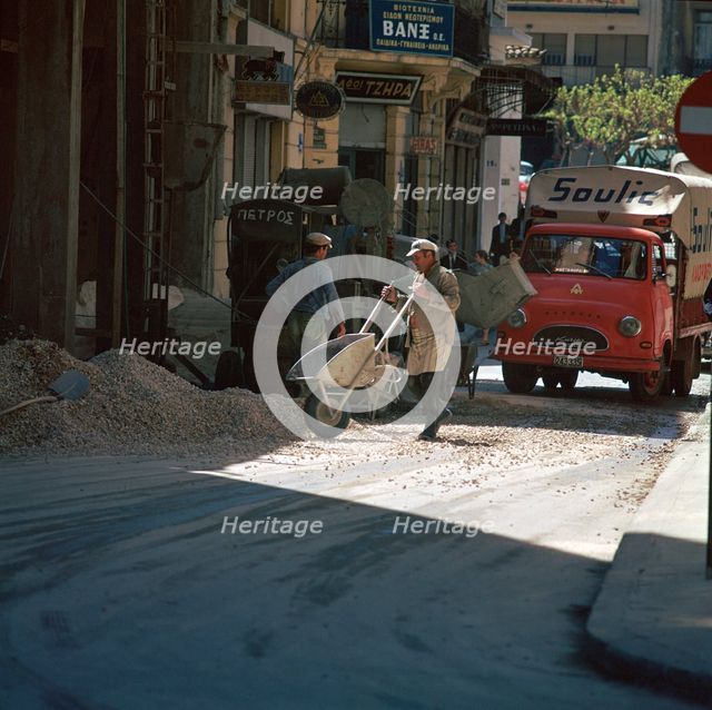 Scene of an Athenian street. Artist: Unknown