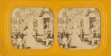 Scene of an unidentified play, about 1868. Creator: E Lamy