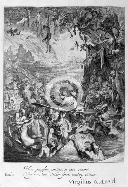 Scene of Hell, 1655. Creator: Unknown.