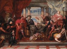 Scene of Sacrifice, 1660s. Creator: Circle of Sebastiano Mazzoni