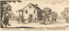Scene of Pillage, 1633. Creator: Jacques Callot