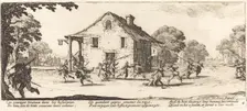 Scene of Pillage, c. 1633. Creator: Jacques Callot