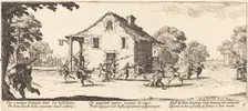 Scene of Pillage, c. 1633. Creator: Jacques Callot