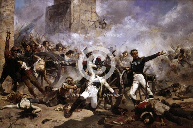 Scene of the 2nd of May in Madrid, 1884.