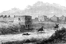 Scene of the assassination of Colonel Koumerow, near Pera, 1880. Creator: Unknown