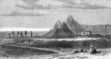 Scene of the battle near Candahar, on Sept. 22, between Ayoub Khan and the Ameer Abdurrahman, 1881. Creator: Unknown