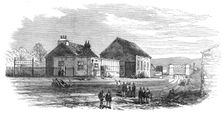 Scene of the railway accident at Kirtlebridge, Dumfries, 1872. Creator: Unknown