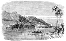 Scene of the Recent Earthquake in Japan - Sinking of "The Diana", 1856. From "Illustrated London Ne Creator: Unknown