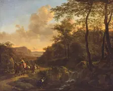 Scene of the Roman Campagna, 1647. Creator: Jan Dirksz Both