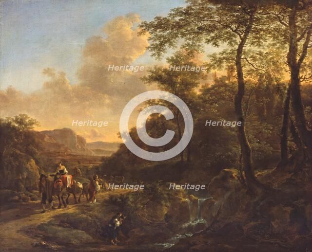 Scene of the Roman Campagna, 1647. Creator: Jan Dirksz Both.