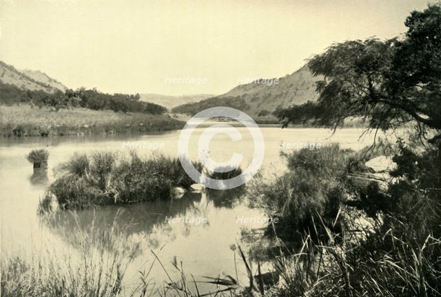 'Scene of the Tugela', 1900. Creator: Unknown.