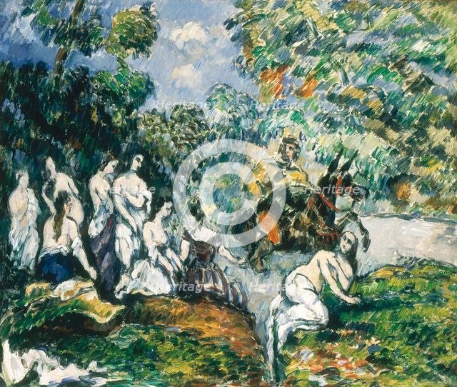 Scène légendaire. (Sancho dans l'eau), c1878. Creator: Cézanne, Paul (1839-1906).