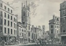 Scene near the Bank, 1781 (1920). Artist: Thomas Malton I