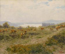 Scene near Bratislava, 1923. Creator: Jindrich Tomec