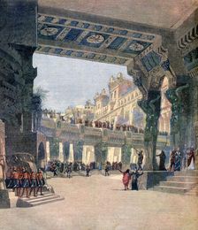 Scene two, act two, from the opera Le Mage, by Jules Massenet, 1891