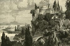 Scenery at Cape Misenum, near Balae 1890. Creator: Unknown