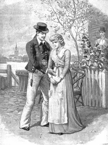 'Scenes now being acted in the London Theatres; "A Sailors Knot" at Drury Lane Theatre 1891. Creator: Charles Joseph Staniland
