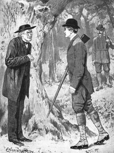 'Scenes now being acted in the London Theatres; "School" at the Garrick Theatre 1891. Creator: Edward Frederick Brewtnall