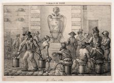 Scenes of Paris: The Water Carriers. Creator: Jean Henri Marlet (French, 1770-1847)