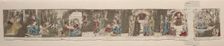 Scenes of the Life of the Virgin, from an Embroidered Altar Frontal, 1330s or 1340s. Creator: Unknown
