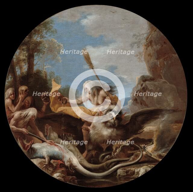 Scenes of Witchcraft: Day, c. 1645-1649. Creator: Salvator Rosa (Italian, 1615-1673).