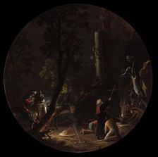 Scenes of Witchcraft: Night, c. 1645-1649. Creator: Salvator Rosa (Italian, 1615-1673)