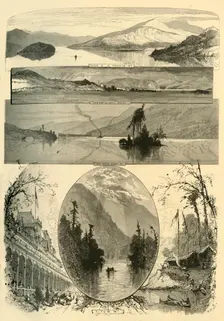 Scenes on Lake George 1874. Creator: William James Palmer