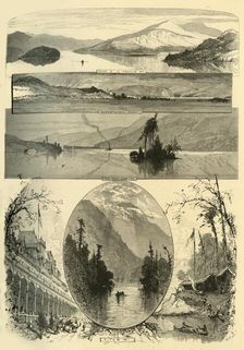 Scenes on Lake George 1874. Creator: William James Palmer