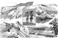 'Scenes on the Railway from Bombay to Khandalla, Bhor Ghats, India 1890. Creator: Unknown