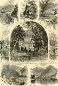 Scenes on the Susquehanna 1874. Creator: W.H. Morse