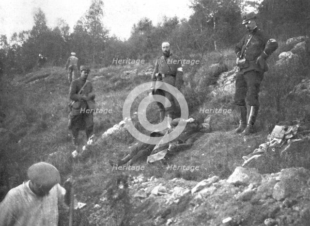 ''Scenes de Guerre; Notre victoire a ete achetee a prix de sang', 1914. Creator: Unknown.