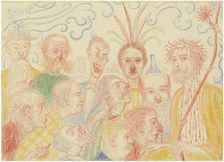 Scènes de la Vie du Christ (Scenes from the Life of Christ), 1910-1915. Creator: Ensor, James (1860-1949)