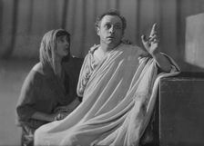 Scenes from Aedipus, a play by Augustin Duncan, between 1915 and 1921. Creator: Arnold Genthe