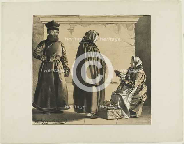 Scenes from Russian Folk Life, n.d. Creator:  Ignatii Stepanovich Shchedrovski.
