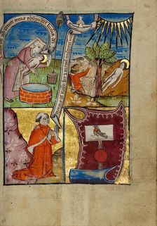 Scenes from the Martyrdom of Robert of Bury; Illustrated Vita Christi..., about 1480-1490. Creator: Unknown