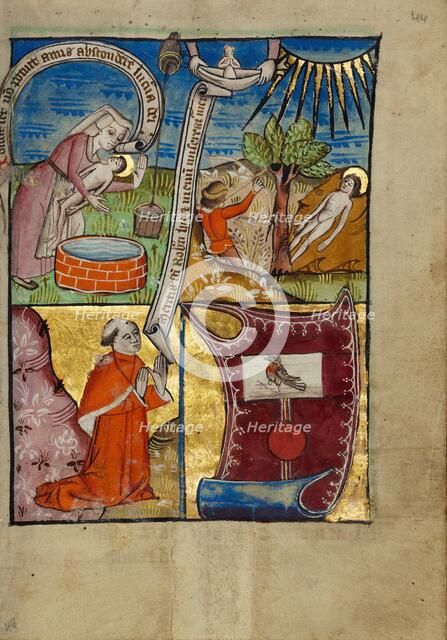 Scenes from the Martyrdom of Robert of Bury; Illustrated Vita Christi..., about 1480-1490. Creator: Unknown.