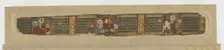 Scenes from the Buddha's Life from a Prajna-paramita manuscript, early 12th century. Creator: Unknown