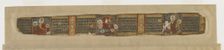 Scenes from the Buddha's Life from a Prajna-paramita manuscript, early 12th century. Creator: Unknown