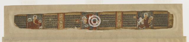 Scenes from the Buddha's Life from a Prajna-paramita manuscript, early 12th century. Creator: Unknown.