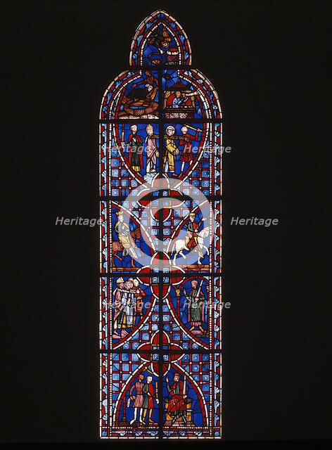 Scenes from the Legend of Saint Vincent of Saragossa and the History of His Relics, ca. 1245-47. Creator: Unknown.