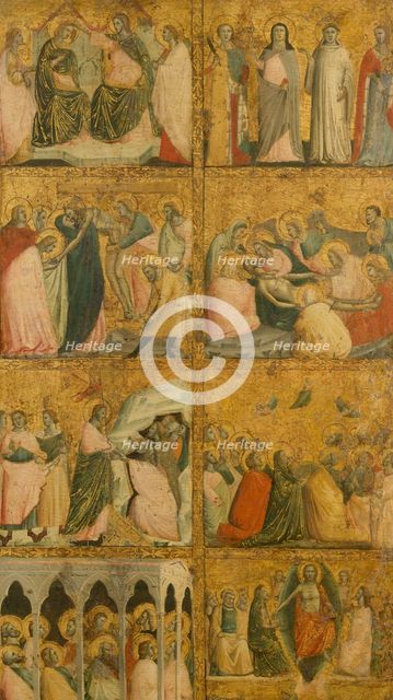Scenes from the Life of Christ, mid-1340s. Creator: Giovanni Baronzio.