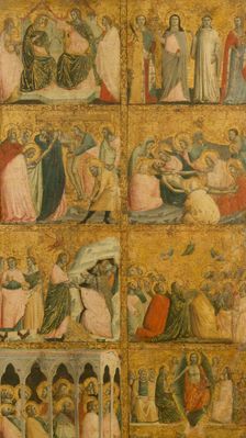 Scenes from the Life of Christ, mid-1340s. Creator: Giovanni Baronzio