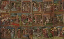 Scenes from the life of Christ, c.1435. Creator: Anon