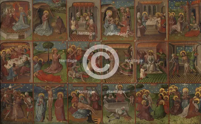 Scenes from the life of Christ, c.1435. Creator: Anon.
