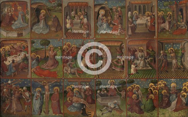 Scenes from the life of Christ, c.1435. Creator: Anon.